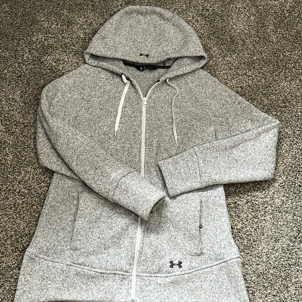 Under Armour Gold Gear Zip Up Hoodie